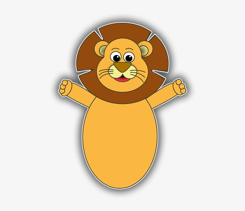 Lion - Cartoon, transparent png