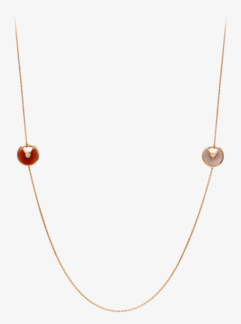 Panthère De Cartier Earrings Yellow Gold, Diamonds, - Necklace, transparent png