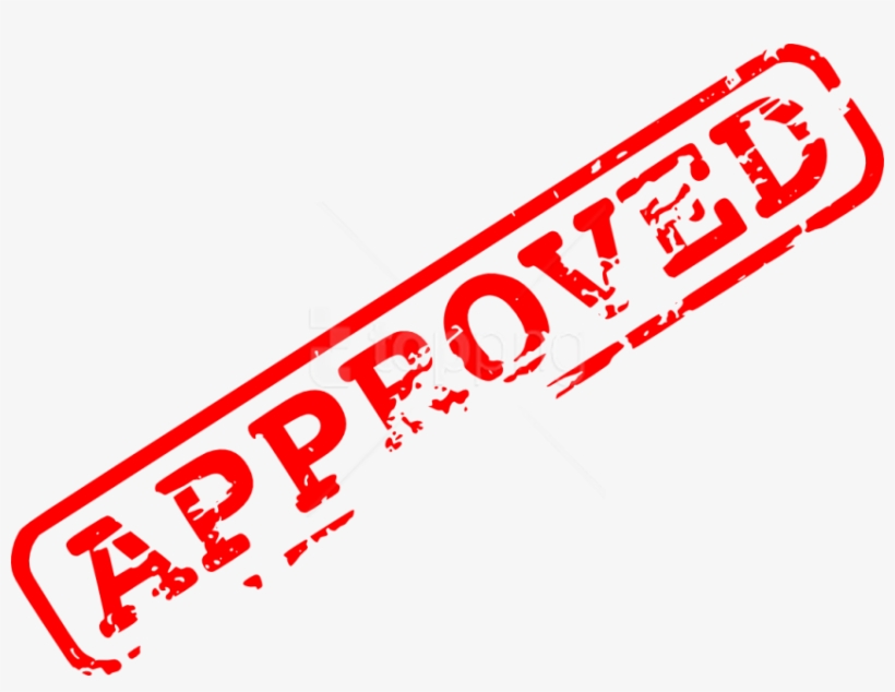 Free Png Red Approved Stamp Png Images Transparent - Transparent Background Approved Stamp, transparent png