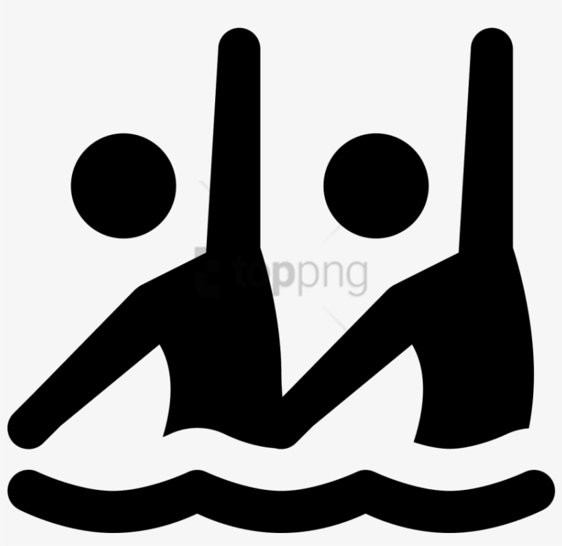 Free Png Synchronised Swimming Icon Png - Synchronised Swimming Icon, transparent png