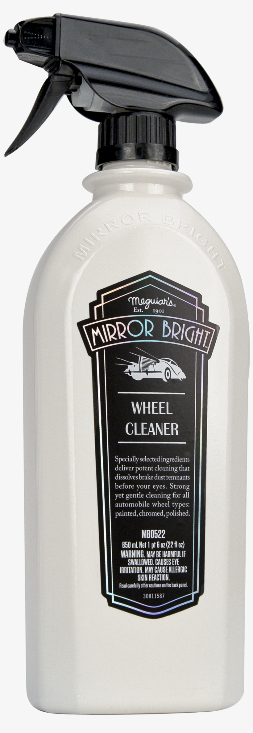 Mb0522 Mirror Bright Wheel Cleaner, 22 Oz - Mirror Bright Wheel Cleaner, transparent png