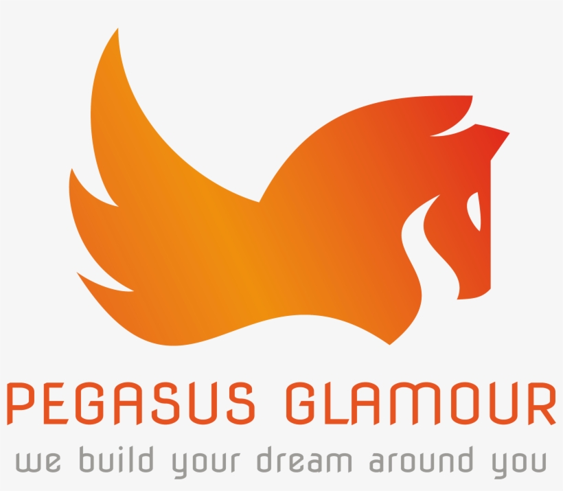 Pegasus Glamour Web Logo - Graphic Design, transparent png