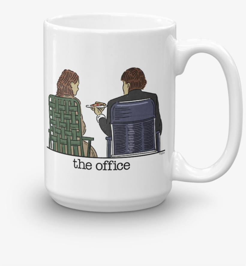 Pam The Office Coffee Mug, transparent png