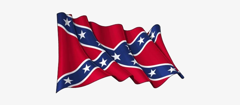 Flag Confederate Png - Rebel Flag On Pole, transparent png