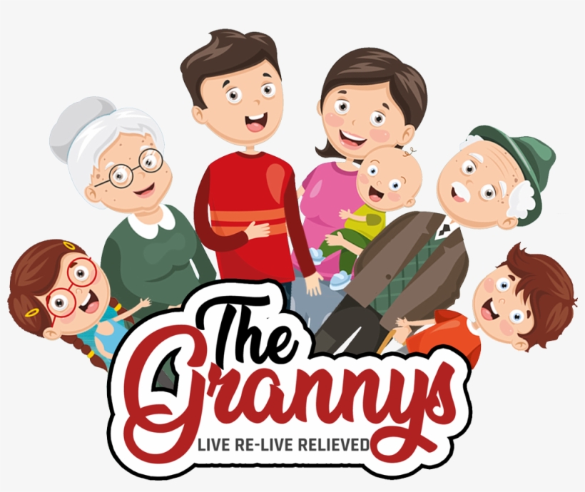 The Granny Aims To Help People Build And Secure Someone's - Cartoon, transparent png
