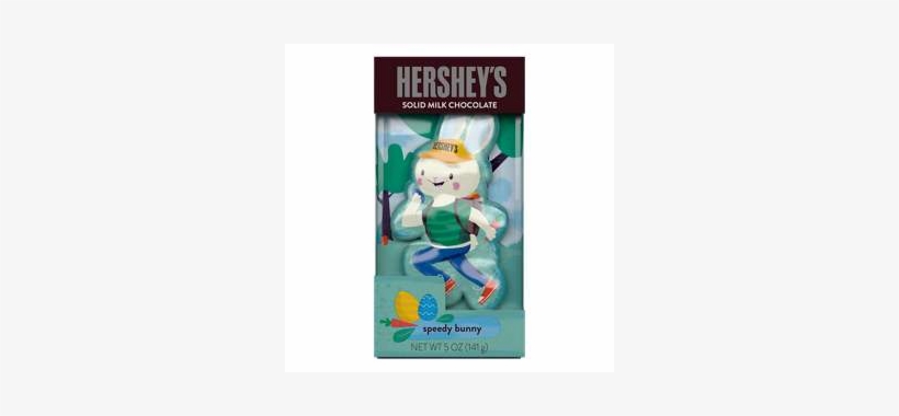 Easter Hershey's Speedy Bunny Solid Milk Chocolate - Hershey Kisses, transparent png
