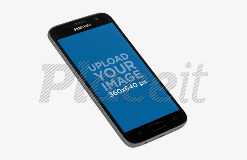Galaxy Phone Background - Samsung Mobile Room Mockup, transparent png
