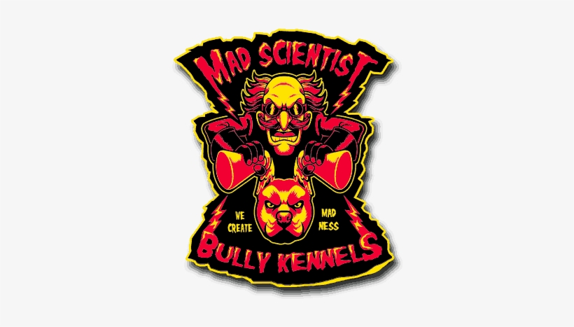 Mad Scientist Bully Kennels - Graphic Design, transparent png