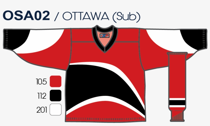 Sp Apparel League Series Ottawa Senators Red Sublimated, transparent png