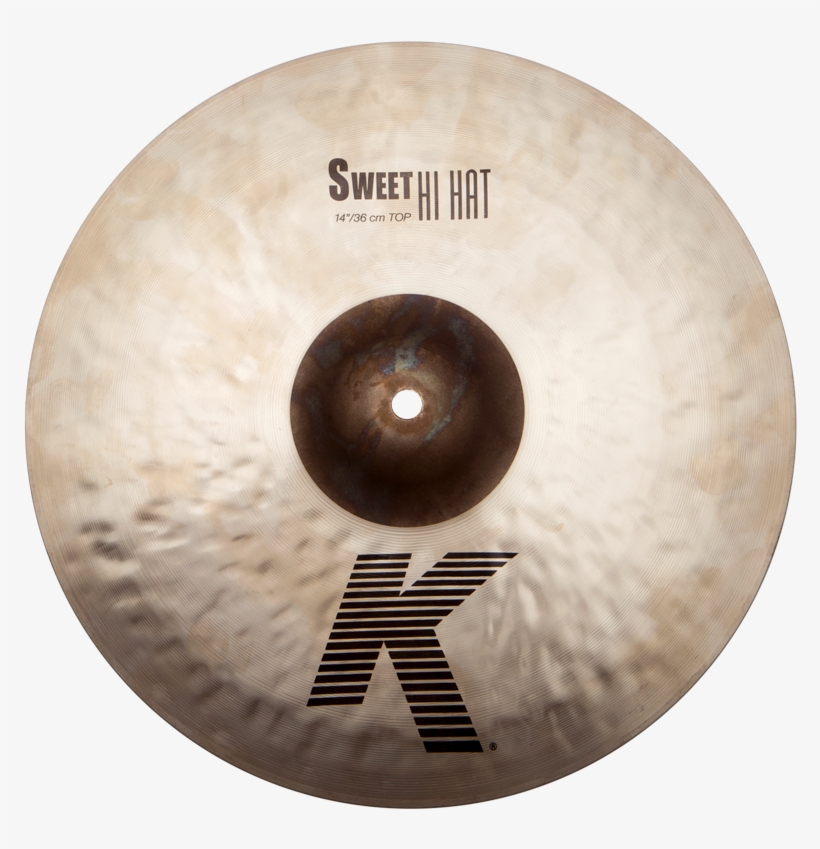 14" K Sweet Hihat Top - Zildjian K Cluster Crash, transparent png