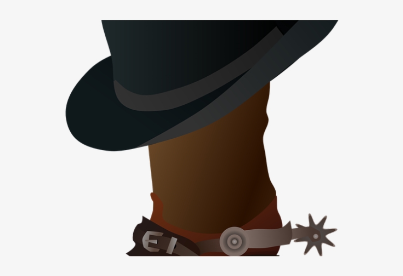 Cowboy Hat Clipart Hoedown - Clip Art Cowboy Hat And Boots, transparent png