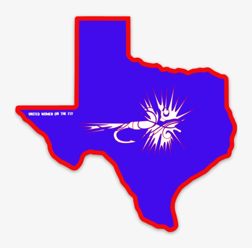 Uwotf Texas State Sticker - Emblem, transparent png