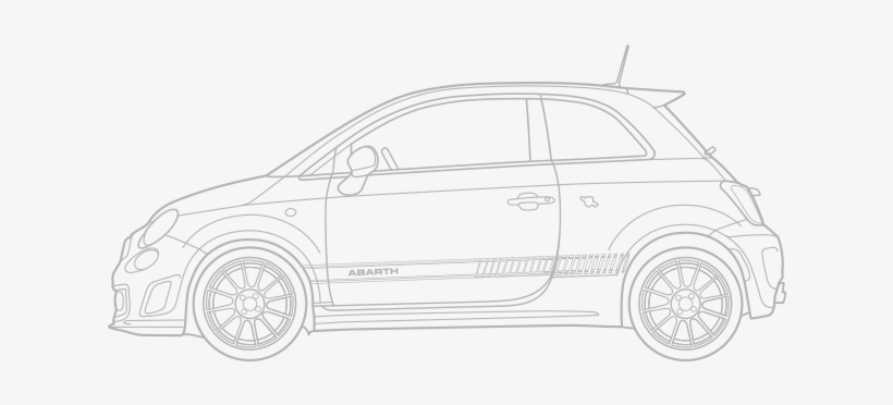 In 2014, Fiat Joined Hands With Chrysler Automobiles - Fiat 500, transparent png