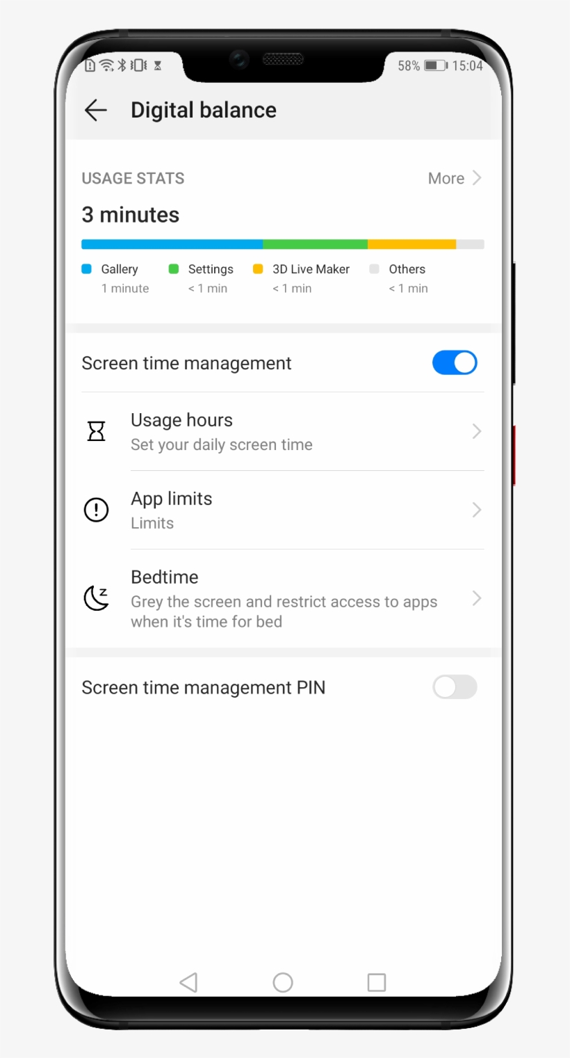 Digital Balance Also Includes Parental Controls For - Screen Time Huawei, transparent png
