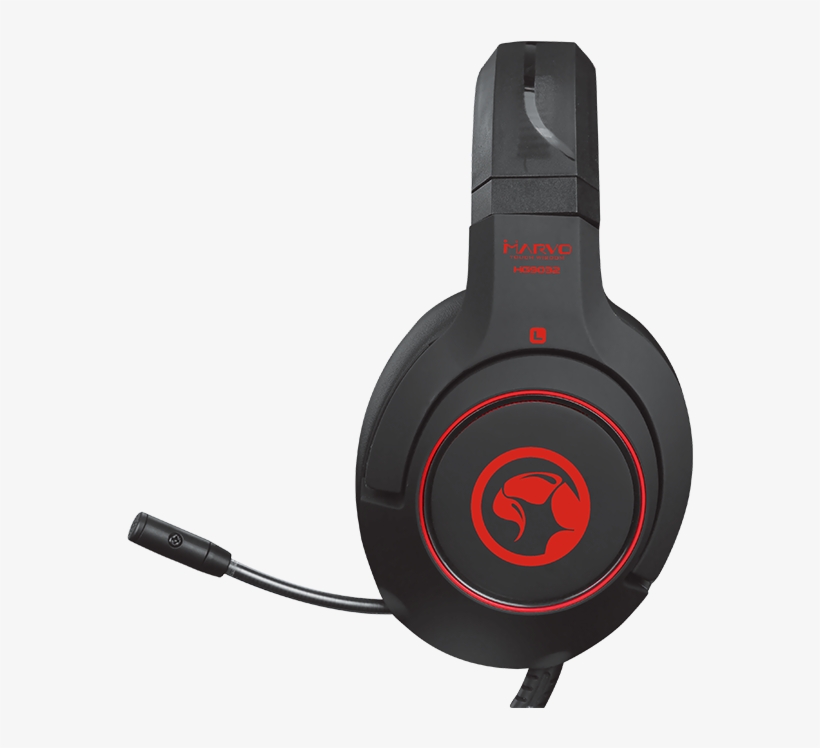 Backlit, Surround Advanced Gaming Headset - Headset Marvo, transparent png