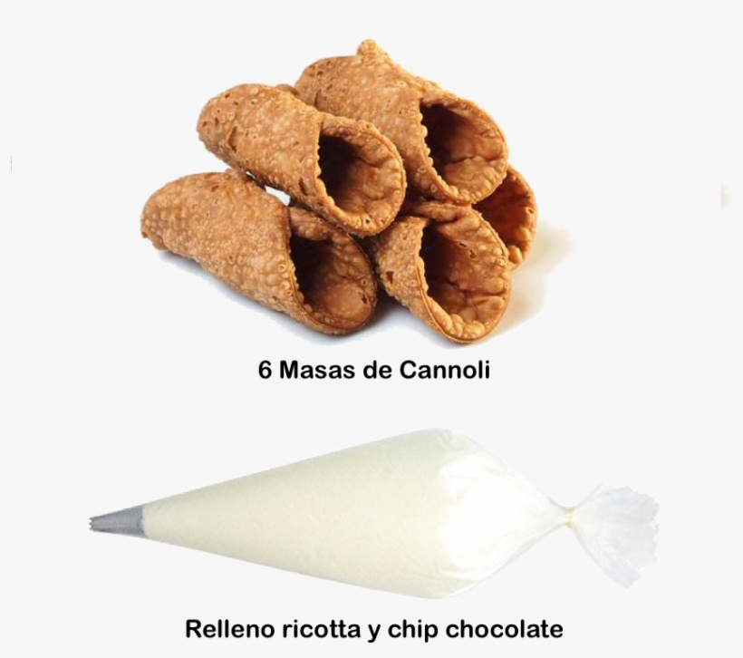 Pack Cannoli - Dessert, transparent png