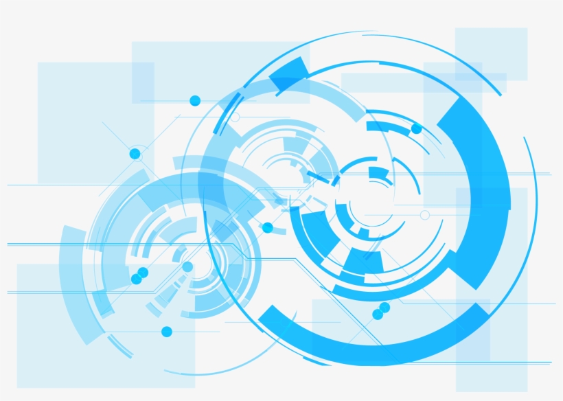 Border Dialog Flare Tech Png And Vector Image - Circle, transparent png