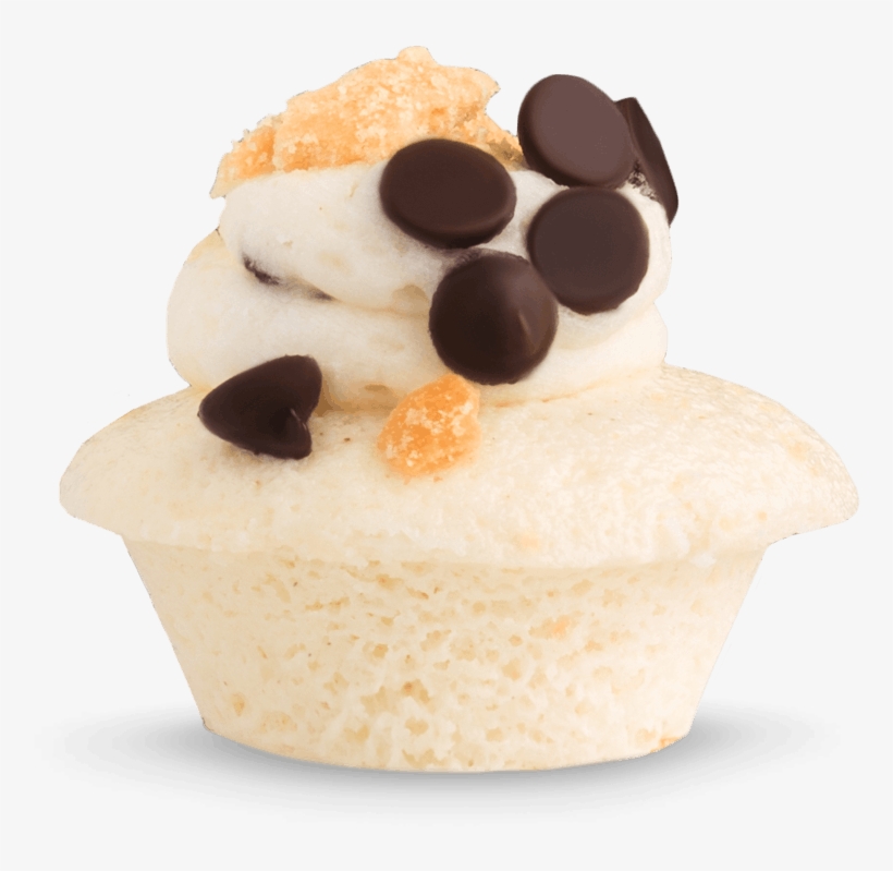 Cannoli Thumbnail Cupcake Flavor Side Image - Cupcake, transparent png