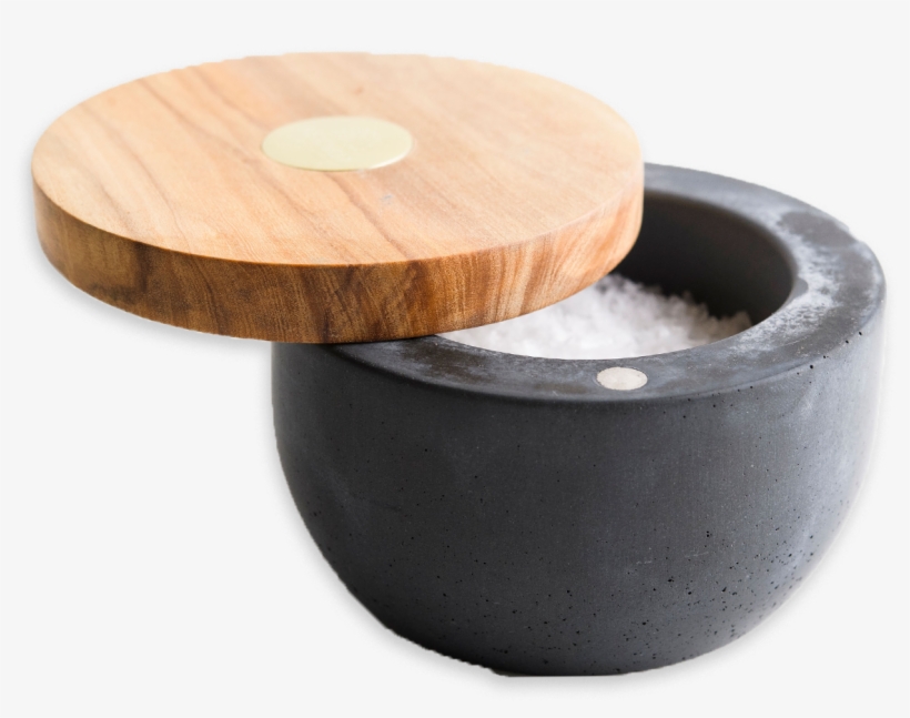 Berard Round Stone Salt Keeper - Plywood, transparent png
