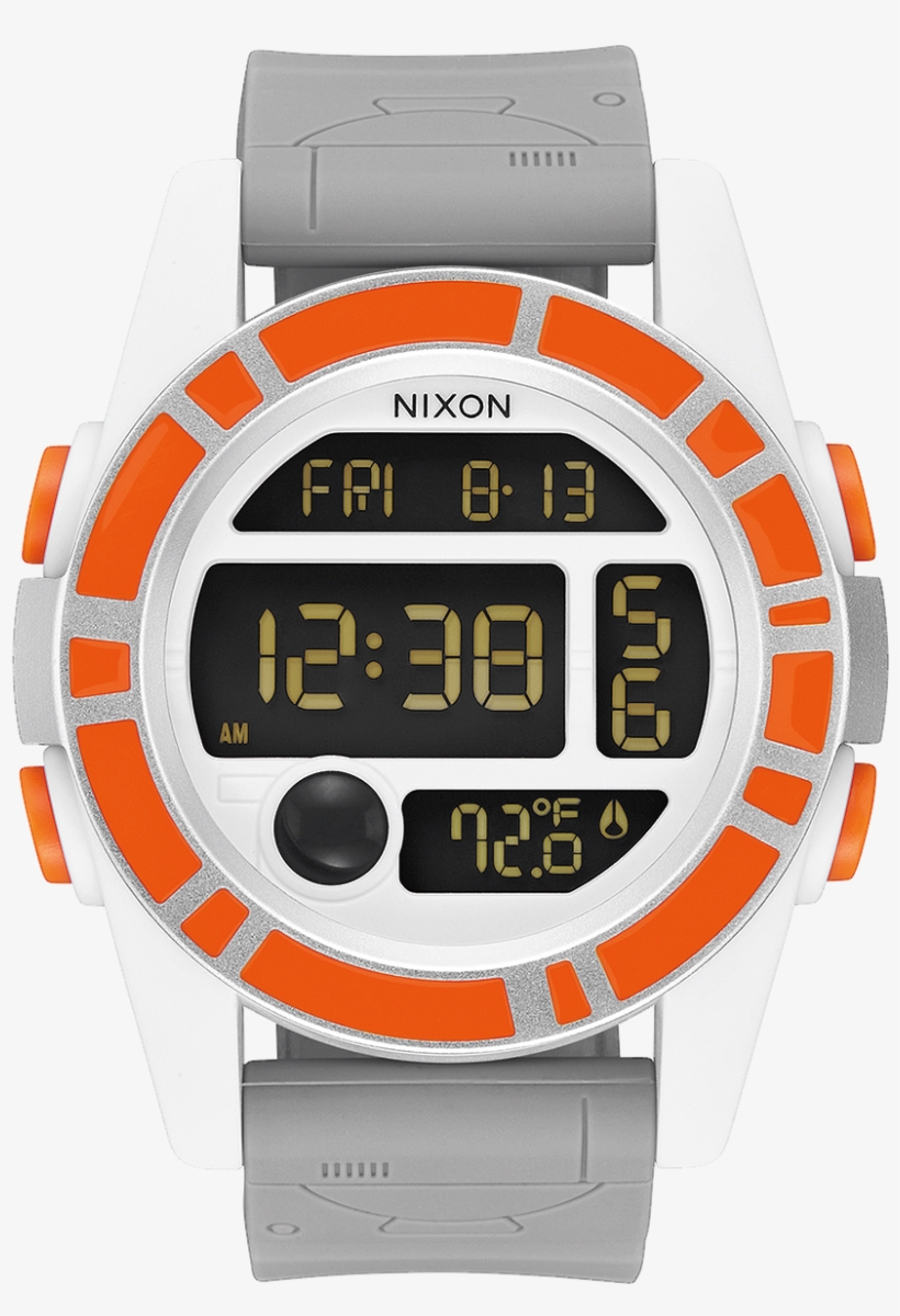 Unit Sw, Bb-8 Orange / Black - Star Wars Bb8 Watch Nixon, transparent png