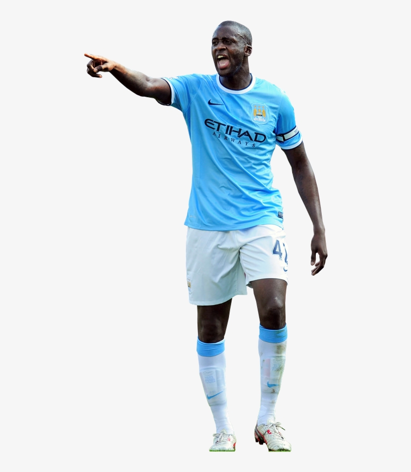 Yaya Toure Football Render - Yaya Toure Render 2017, transparent png