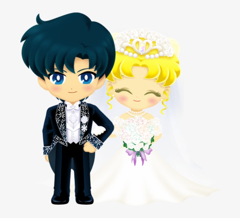 Not Exactly What I Meant By Engaged, But Okay, Sure - Tuxedo Mask X Sailor Moon Drops Png, transparent png
