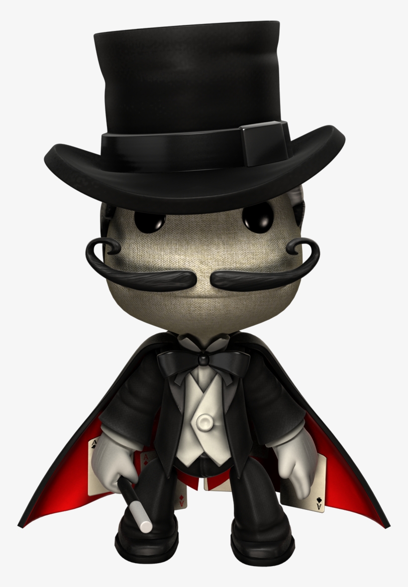 Magicianfront - Little Big Planet Tuxedo, transparent png
