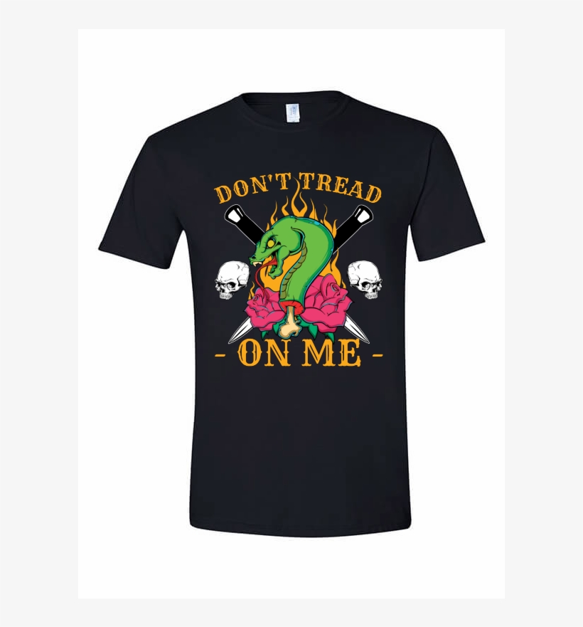 Dont Tread - Black T Shirt Red Hot Chili Peppers, transparent png