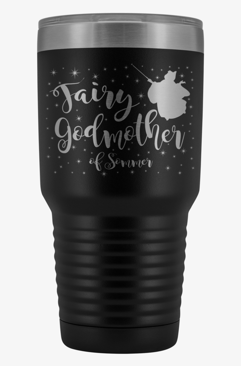 Custom Fairy Godmother 30 Ounce Vacuum Tumbler - Tumbler, transparent png