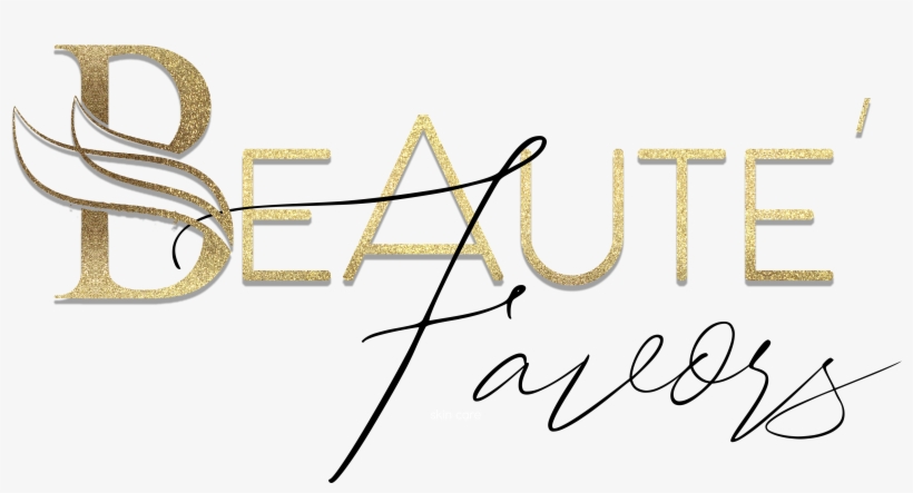 Beaute Favors - Calligraphy, transparent png