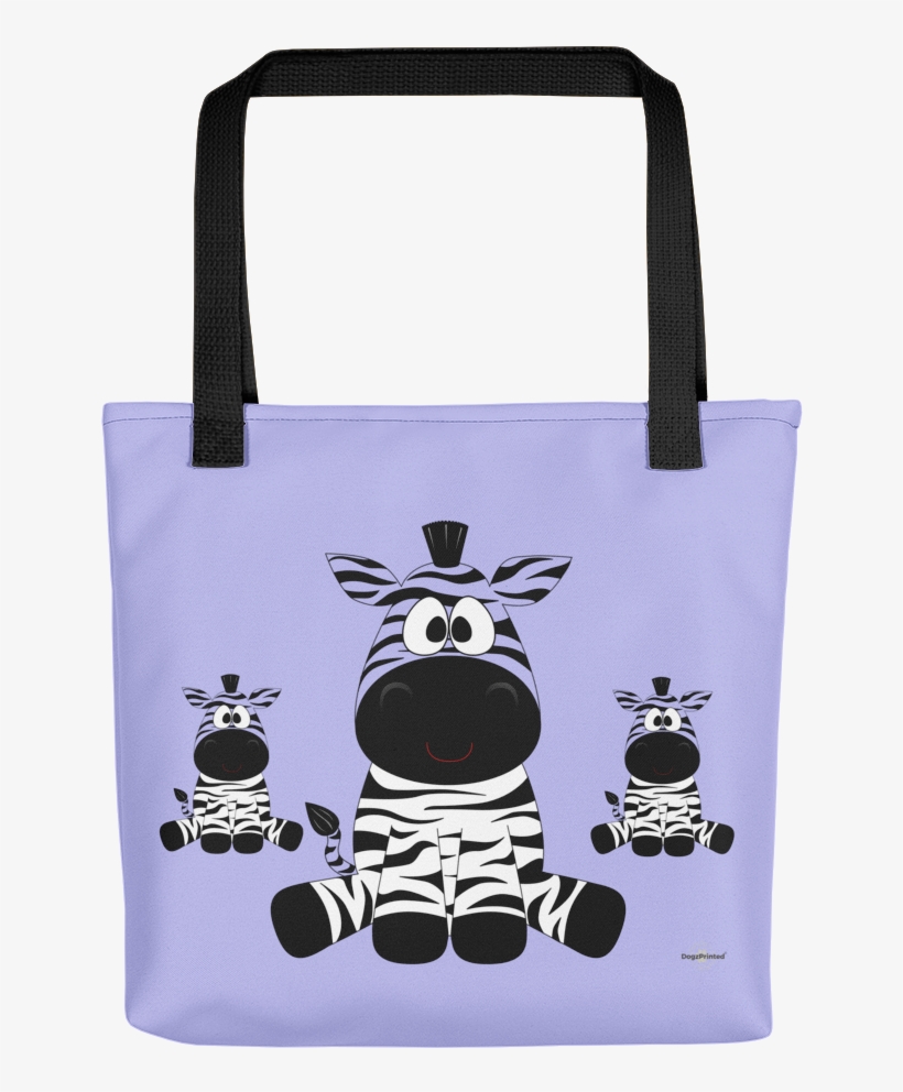 Fashion Tote Bag With A Zipper - Zebra Png, transparent png