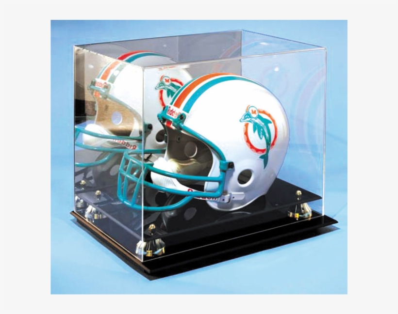 Football Helmet Display Case D245, transparent png