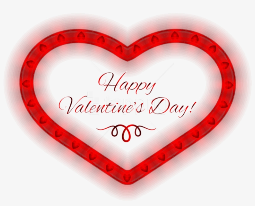 Free Png Download Happy Valentines Day Heart Png Images - Happy Valentines Day Png Download, transparent png