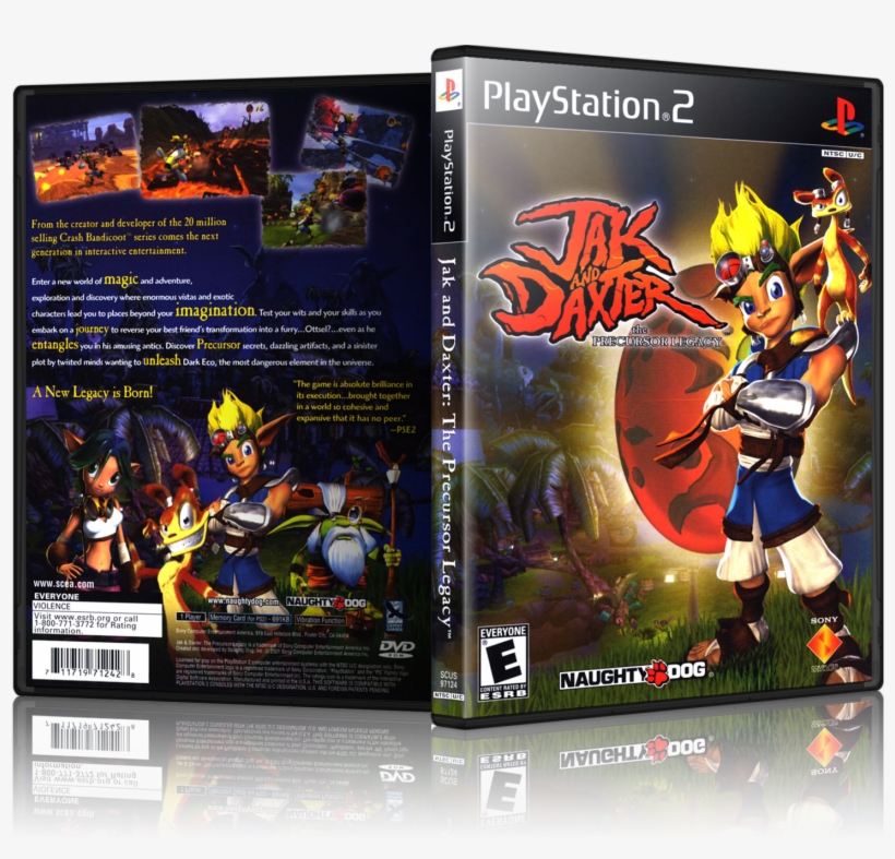Jak And Daxter Precursor Legacy Ps2 Playstation 2 Game Jak And Daxter