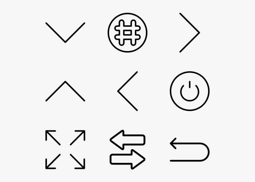 Arrows - Circle, transparent png