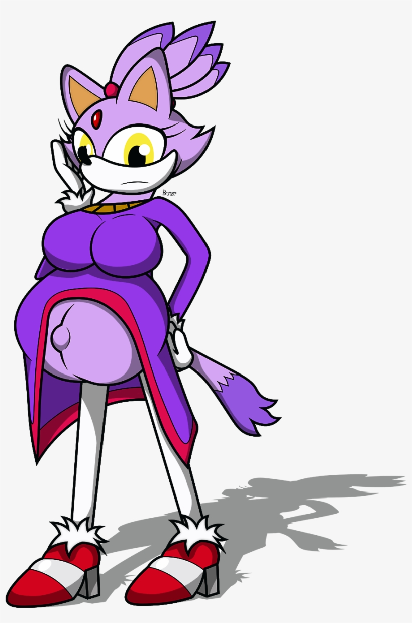 Blaze The Cat 2019 - Cartoon, transparent png