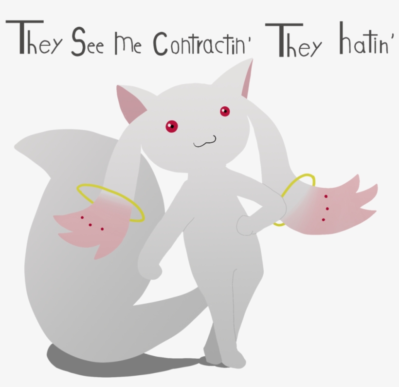 Http - //25 - Media - Tumblr - Com/tumblr Mchc1aymki1rowoamo1 - Kyubey Haters Gonna Hate, transparent png