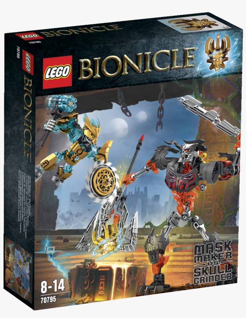 Lego Bionicle Mask Maker Vs Skull Grinder, transparent png