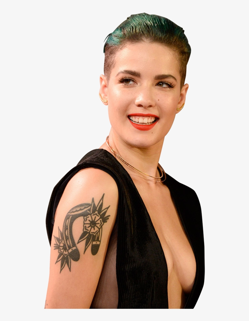 Halsey - Cobie Smulders And Halsey, transparent png