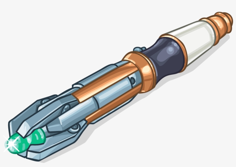 Sonic Screwdriver - Explosive Weapon, transparent png