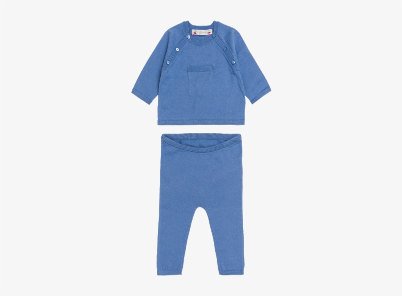 Babies' Cotton Onesie Medium Blue - One-piece Garment, transparent png