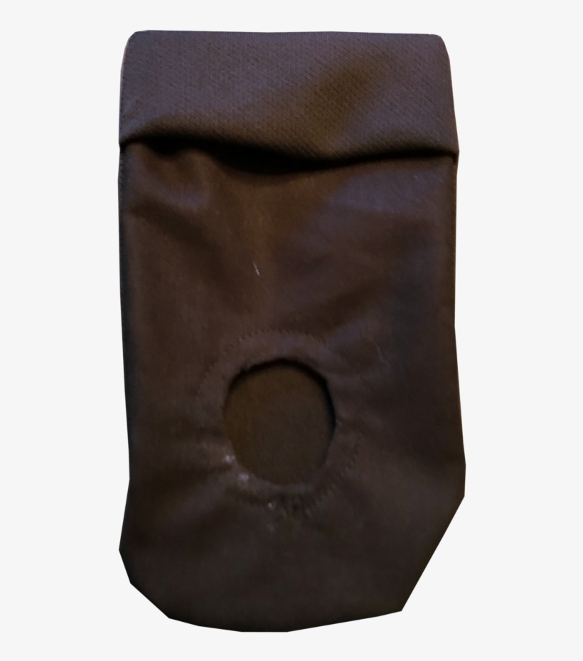 Solid Black Front - Leather, transparent png