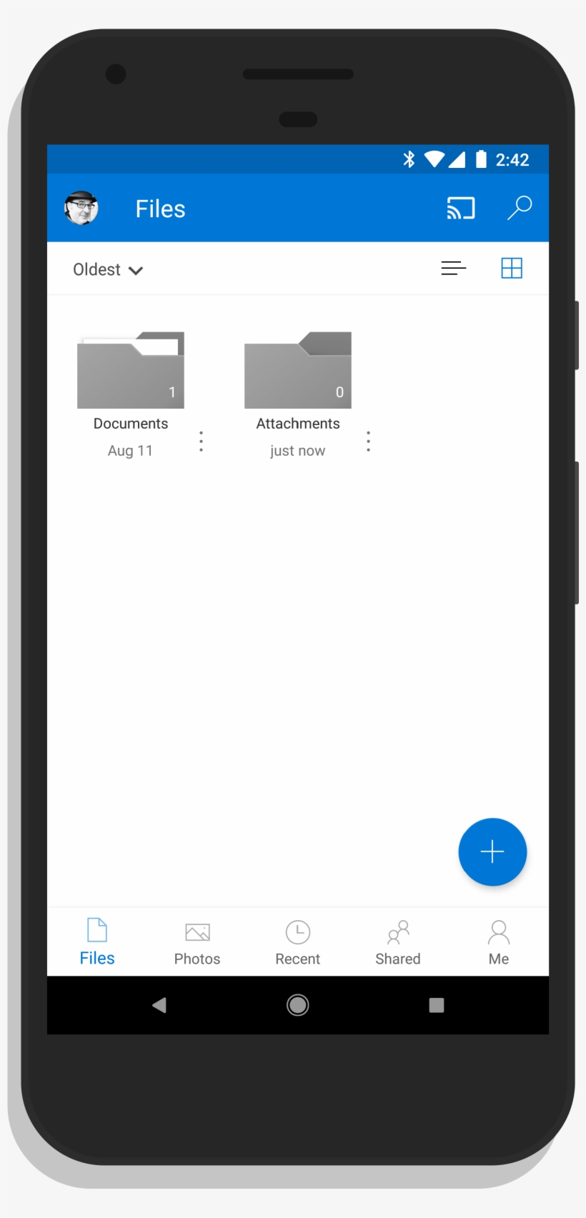 Microsoft Onedrive For Android Gains Ability To Recover - Stripe Payment Android, transparent png