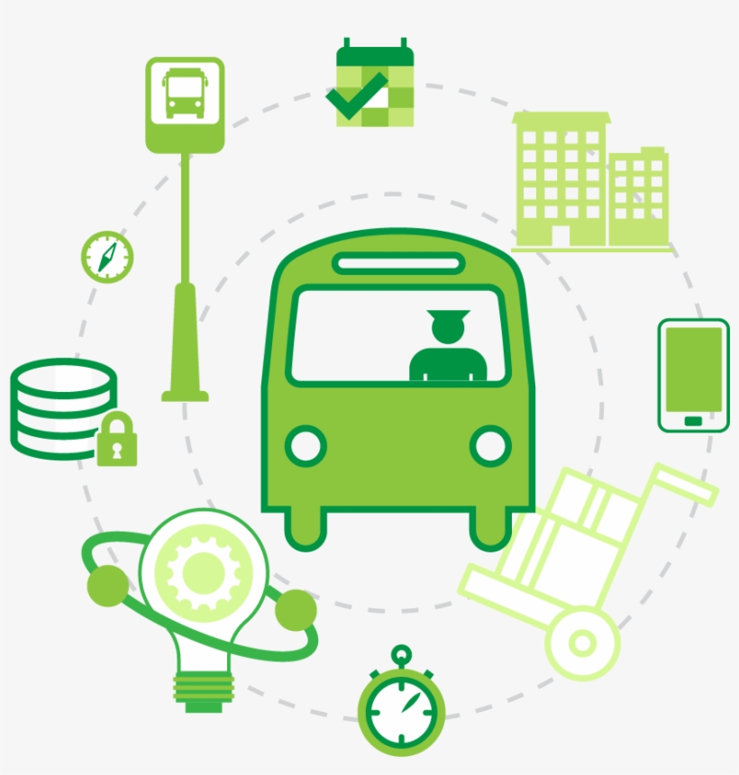 Ent-vision Launched Smart Transport - Smart Transportation Png, transparent png