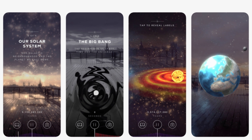 Experience The Big Bang In Augmented Reality - Earth, transparent png