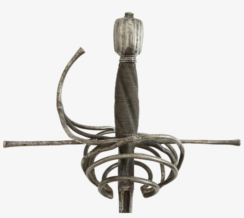 German Swept Hilt Rapier C - Sabre, transparent png