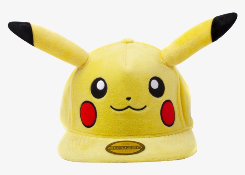 Pikachu Plush Snapback - Pokémon Pikachu Plush Snapback, transparent png