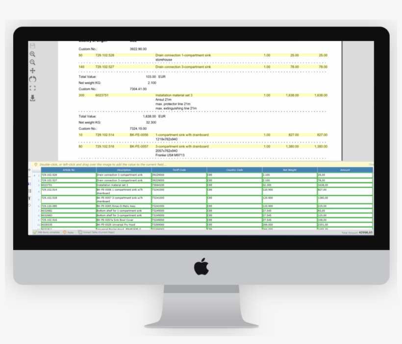 By Using Navitro Service For Extracting Customs Data, - Computer Monitor, transparent png