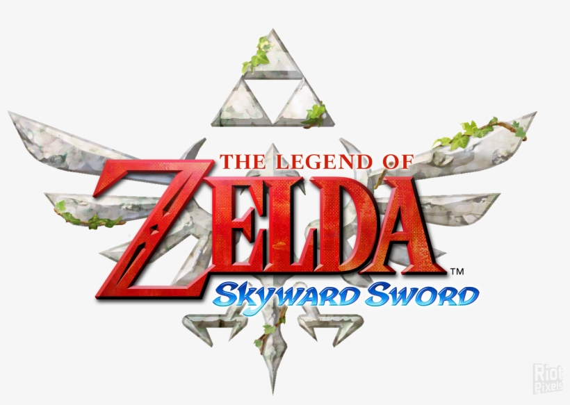 The Legend Of Zelda - Zelda Skyward Sword Title, transparent png