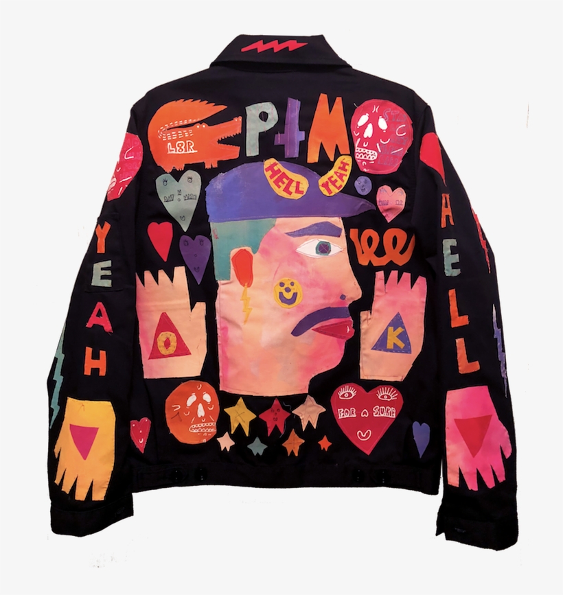 Ptm Jacket Back - Sweater, transparent png